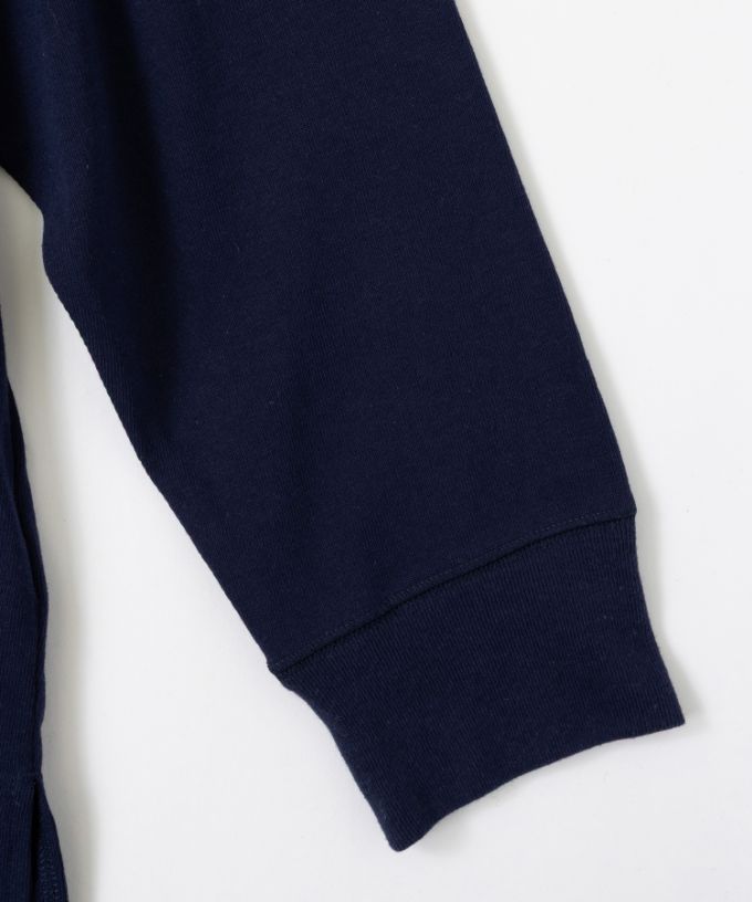 キーストップ　アメリカコットンのハイネックプルオーバー