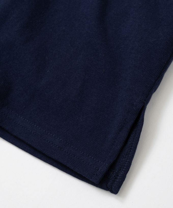 キーストップ　アメリカコットンのハイネックプルオーバー