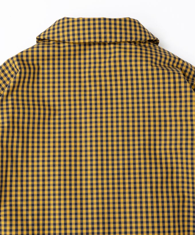 アバジャケット　ギンガムチェックの中綿入りジャケット