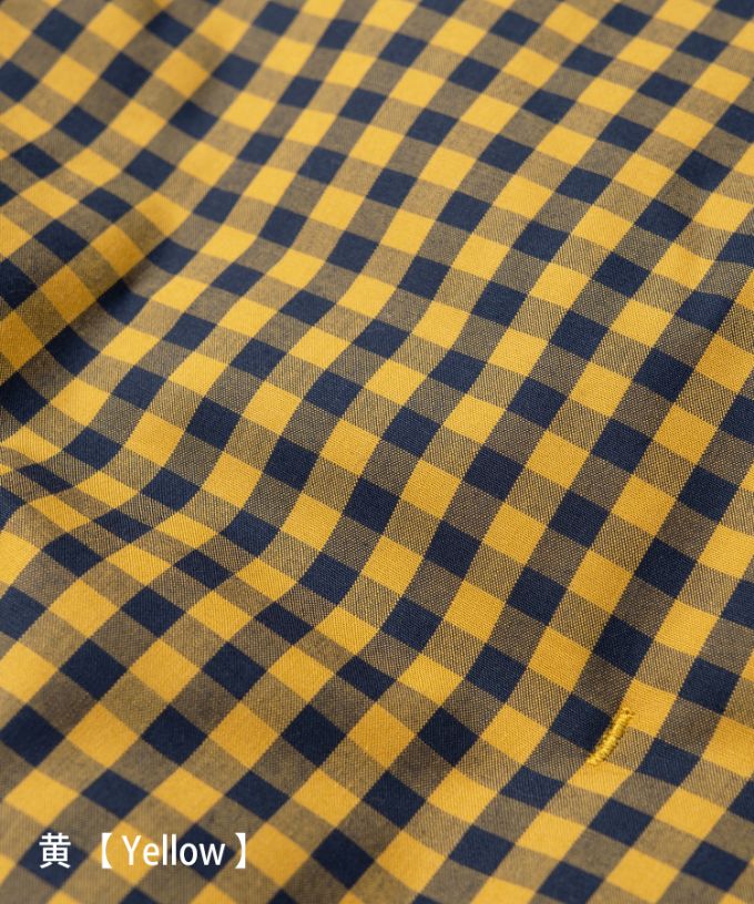 アバジャケット　ギンガムチェックの中綿入りジャケット