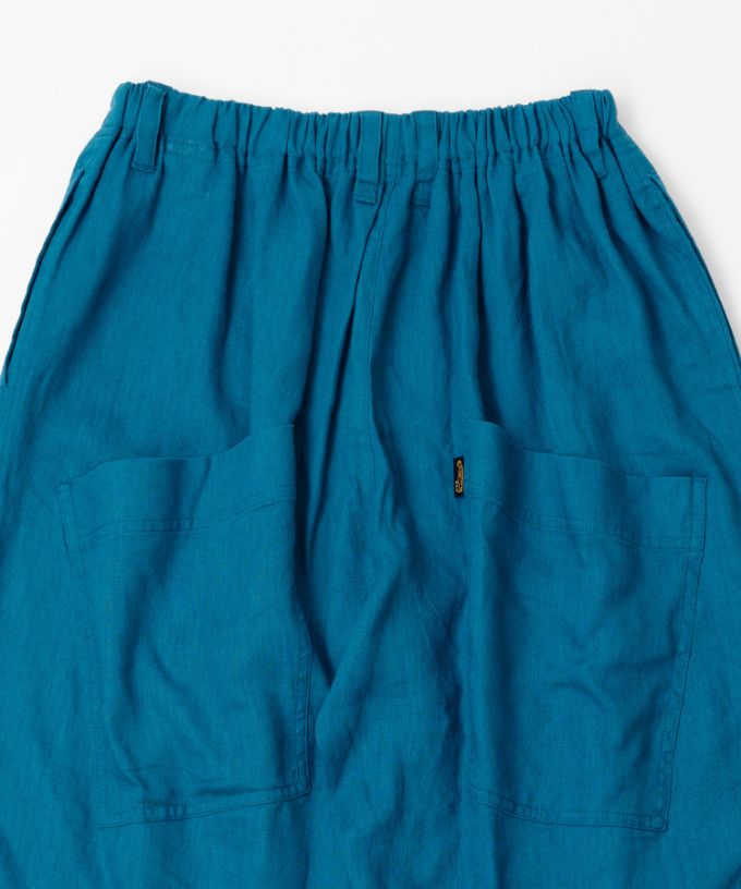 マオパンツ麻・22 リネン素材のビッグポケットパンツ/ITEM,PANTS,MAO