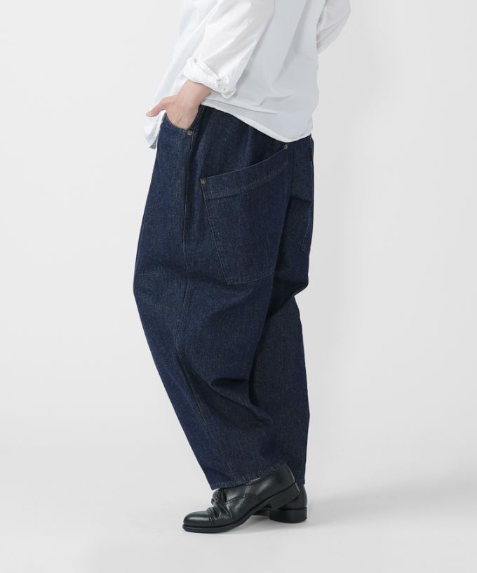 マオパンツロングデニム・10オンス 定番ビックポケットパンツ