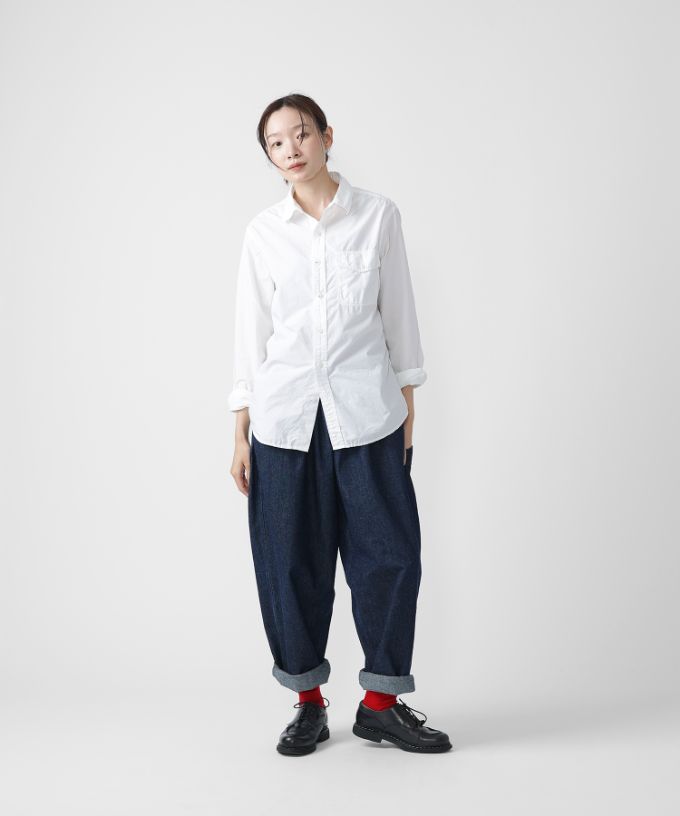 マオパンツロングデニム・10オンス 定番ビックポケットパンツ