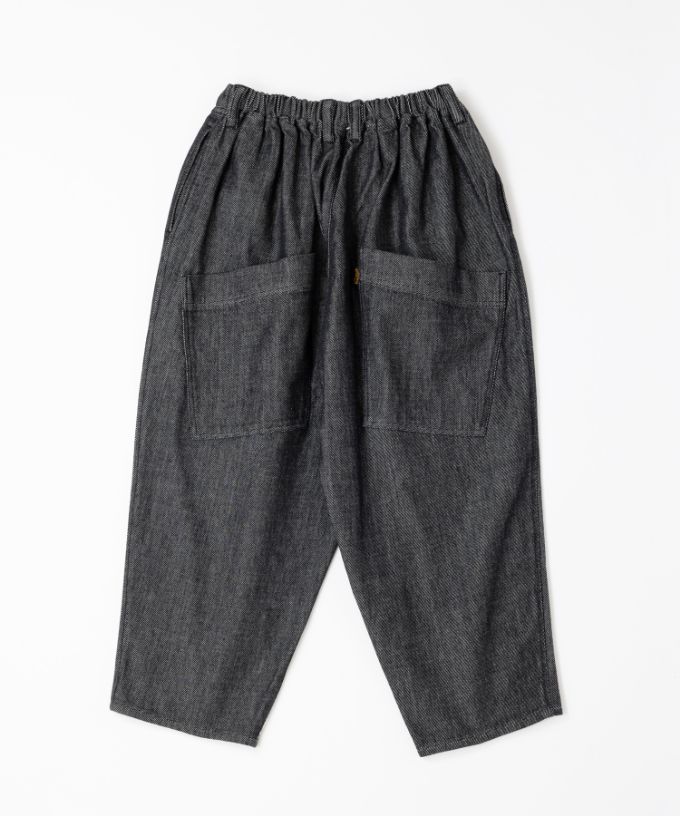 マオパンツ・24 ツイルチェック切り替えの後ろビッグポケット