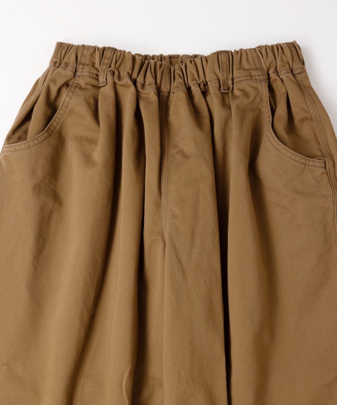 バスコダダマページ 23AW ベージ チノ パンツ XL 再入荷】マオパンツチノ キャメル 定番バックポケットパンツの