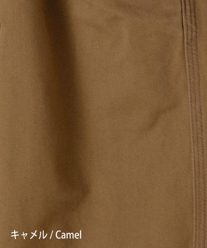マオパンツチノ  キャメル 定番バックポケットパンツのチノ素材【フラッシャー＆ピスネーム付き】