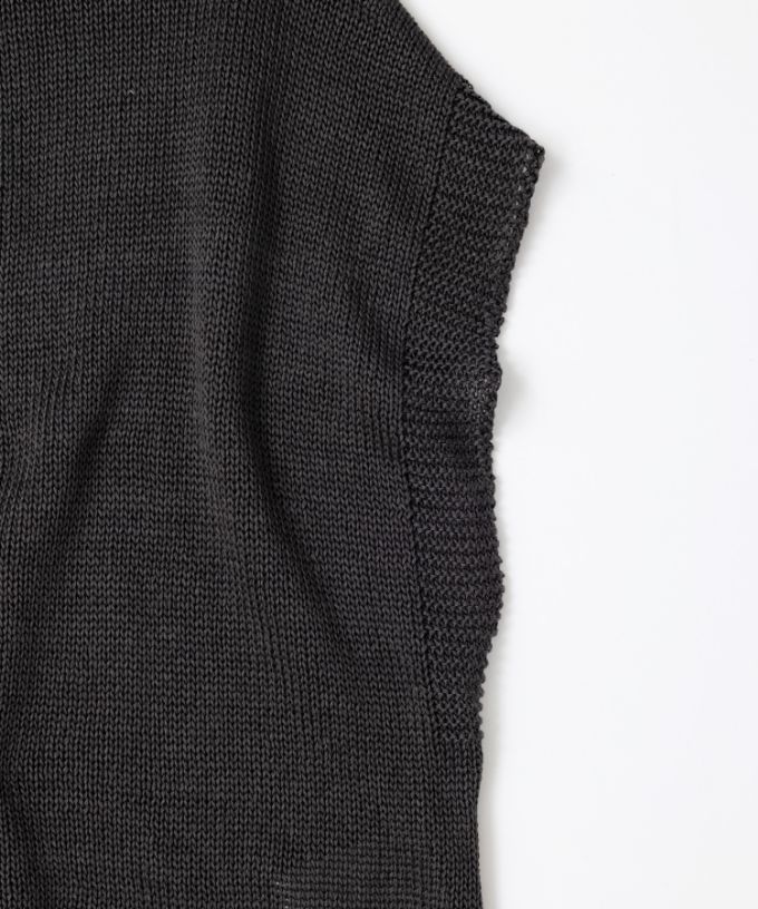 パスカルトップ　コットン2WAYニットベスト