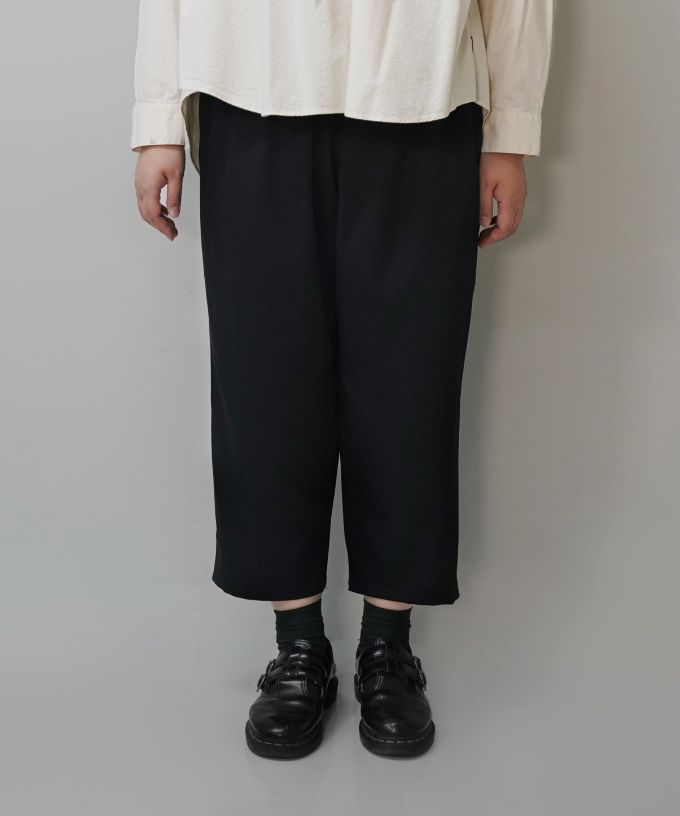 アガサパンツ・B4【プラスサイズ】［Chronicle］裾スリットの