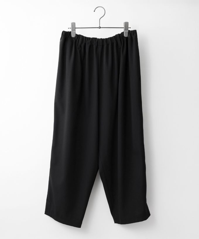 アガサパンツ・Ｂ4【プラスサイズ】［Chronicle］裾スリットのクロップドパンツ