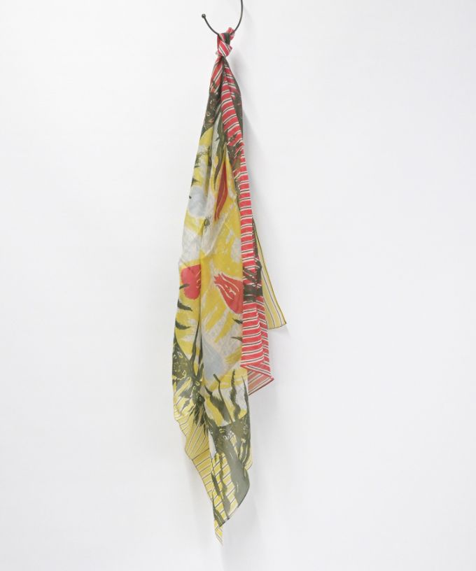 らーれのかがやき　あさ ［KusaKanmuri　シルクコットンストール ]