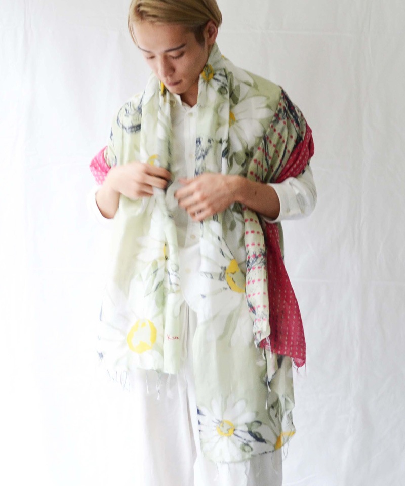 Shiawase no katachi　しあわせのかたち  [KusaKanmuri ストール]