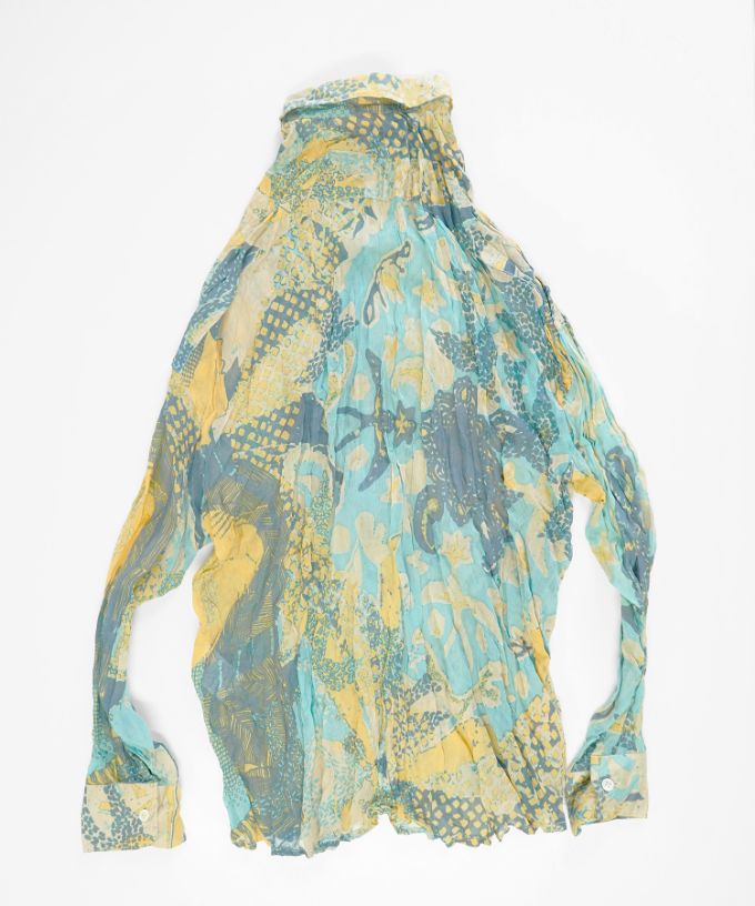 くさしゃつ　おうじのおくりもの ［Kusa Kanmuri　シルクコットンシャツ］