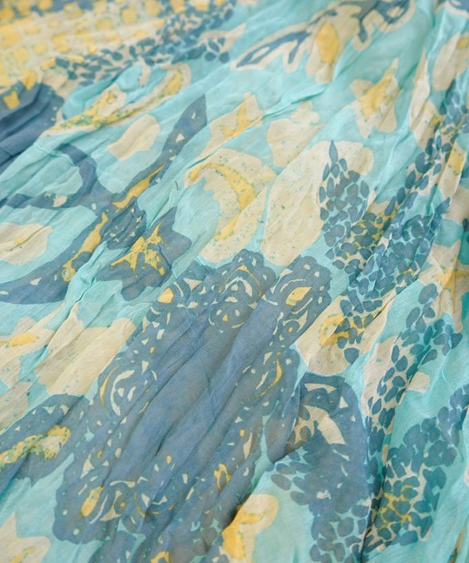 くさしゃつ　おうじのおくりもの ［Kusa Kanmuri　シルクコットンシャツ］