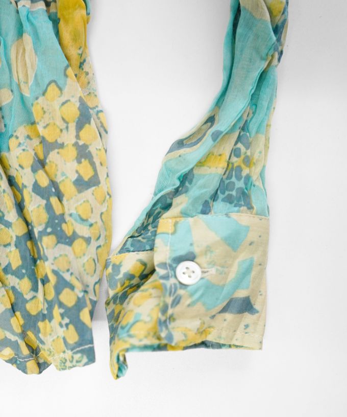 くさしゃつ　おうじのおくりもの ［Kusa Kanmuri　シルクコットンシャツ］