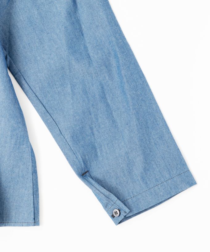 イザベル　フロントフリルのコットンジャケット