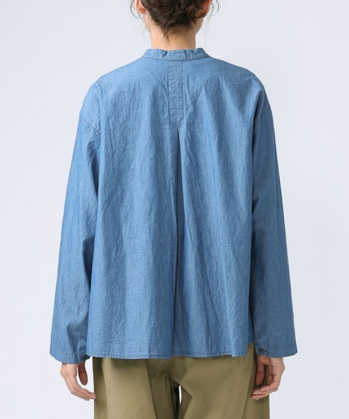 イザベル　フロントフリルのコットンジャケット