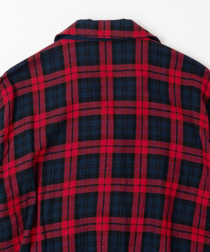 ルシタジャケット・Ｃ コットン赤チェックジャケット
