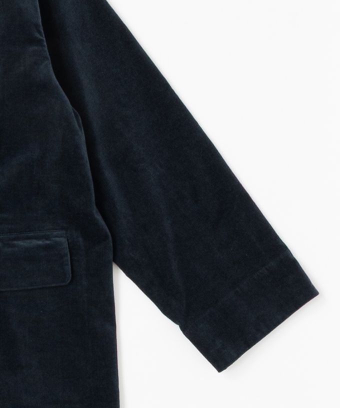 クラリス　細コーデュロイ素材のオーバーサイズジャケット