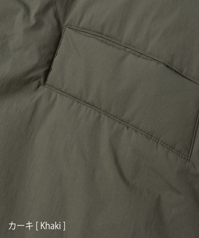 モルガコート　中綿入り立ち襟コート　