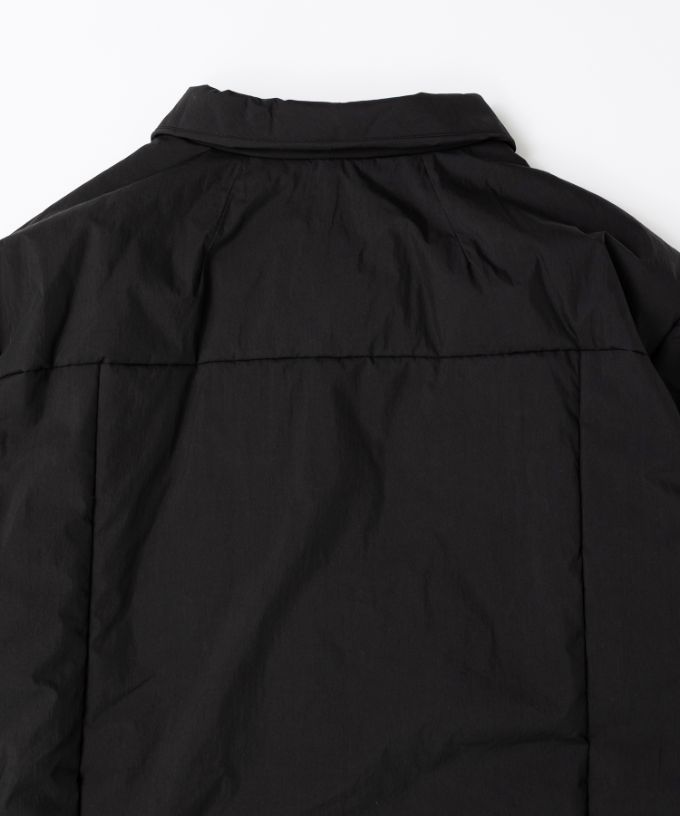 モルガコート　中綿入り立ち襟コート　