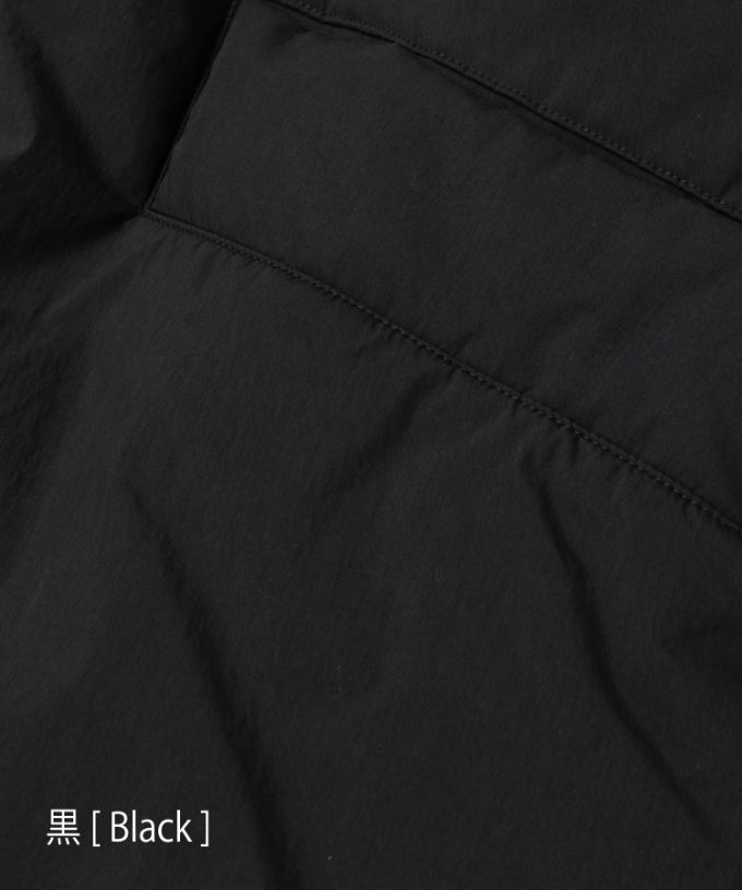 モルガコート　中綿入り立ち襟コート　