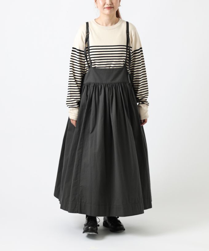 エイダ ギャザーたっぷりのサロペットスカート/ITEM,DRESS/Shop by  