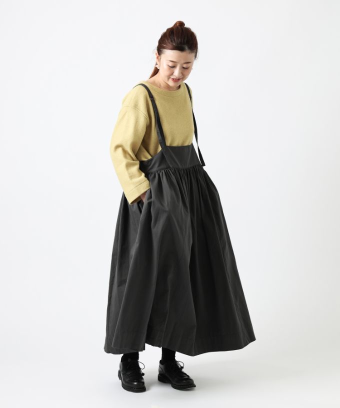 エイダ ギャザーたっぷりのサロペットスカート/ITEM,DRESS/Shop by  