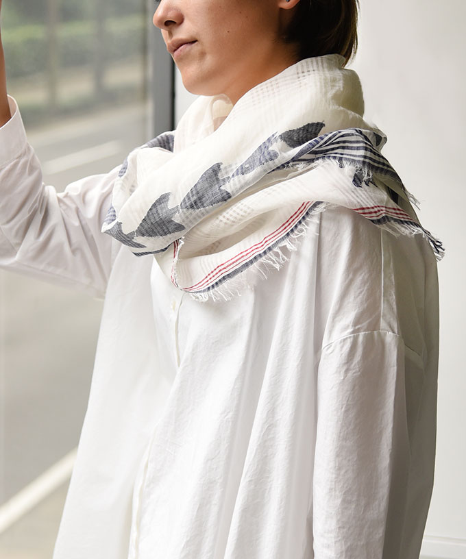 【SALE】Nakayoshi koyoshi なかよしこよし　[KusaKanmuriストール]