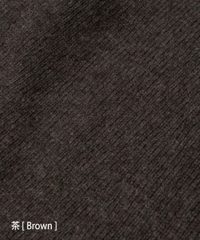 ノエラトップ　軽くあたたかなクルーネックニット