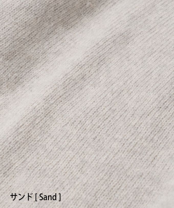 ノエラトップ　軽くあたたかなクルーネックニット