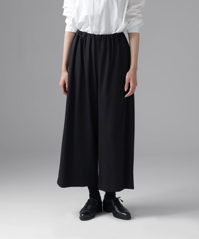ケンタパンツ　［Chronicle］しなやかなワイドシルエットパンツ
