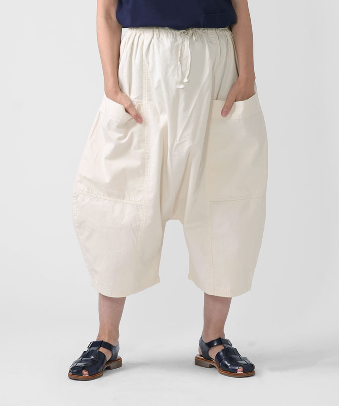 【SALE】ピピパンツ　サイドポケットがポイントの変形サルエルパンツ