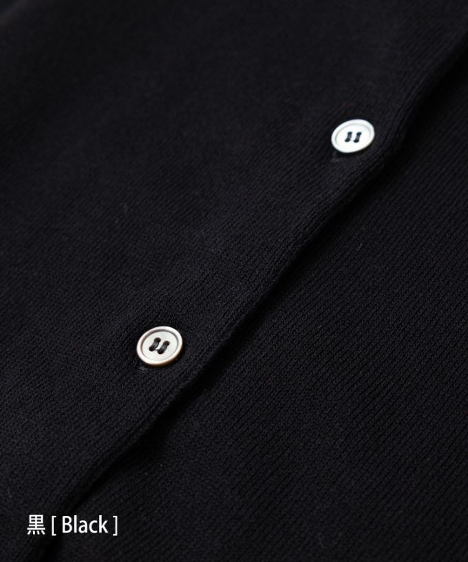 ポレットカーデ 強撚綿サイドスリットカーデ/ITEM,JACKET/TOPS/Shop by