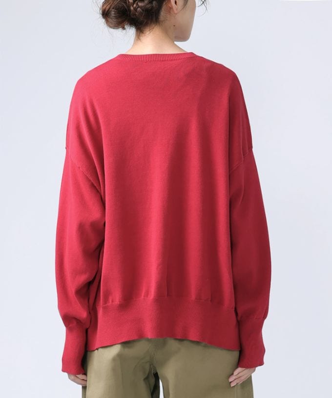 ポレットカーデ 強撚綿サイドスリットカーデ/ITEM,JACKET/TOPS/Shop by