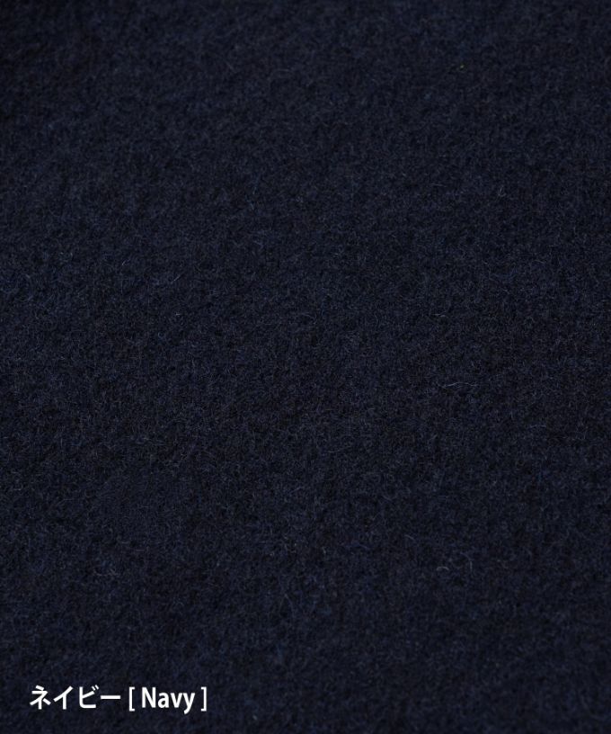 ジャンヌコート　圧縮ウール素材フード付きショートコート