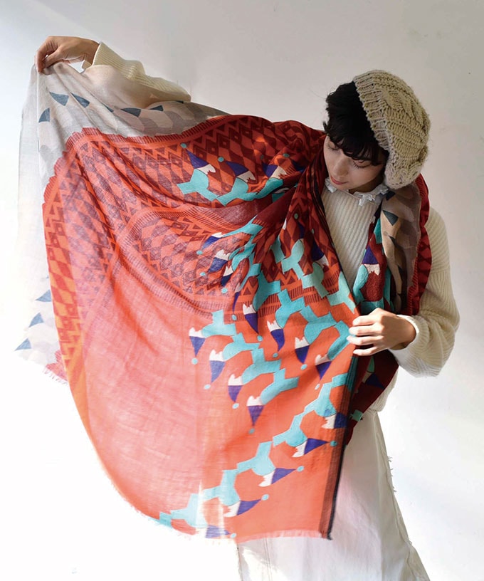 RedCarpet　あかいじゅうたん　[Kusa Kanmuriストール]