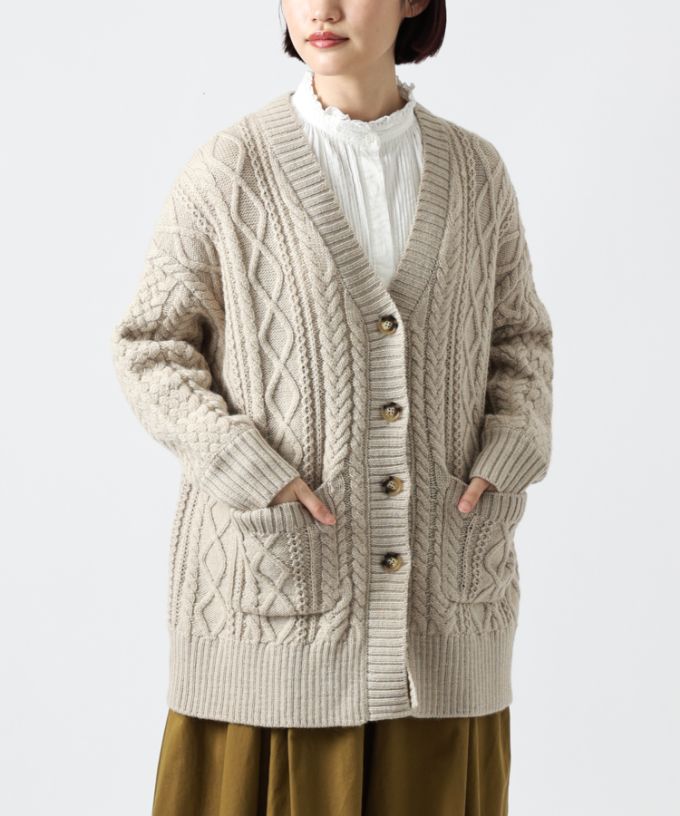 アトリエジジ ニットカーディガン レア 【公式通販】