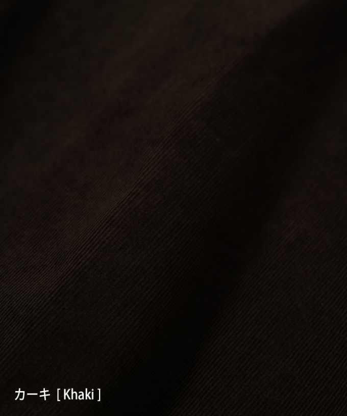 ブラッド・Ｃ [haddow]　細コーデュロイの後ろベルトシャツ