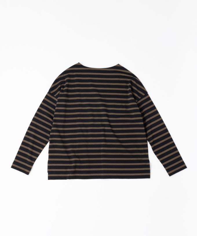 サマンサトップ・E　シンプルなボーダートップス