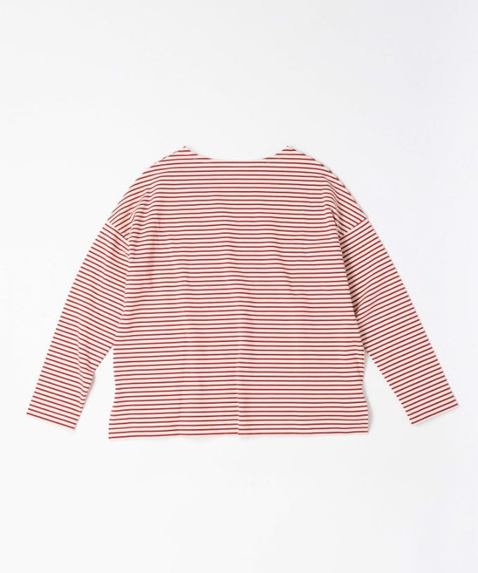 サマンサトップ・E　シンプルなボーダートップス