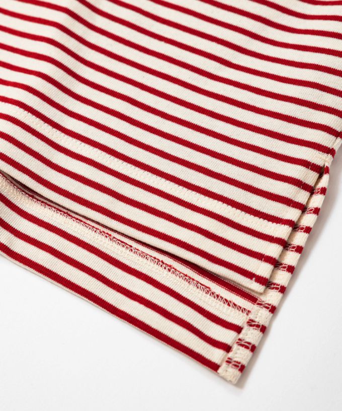 サマンサトップ・E　シンプルなボーダートップス