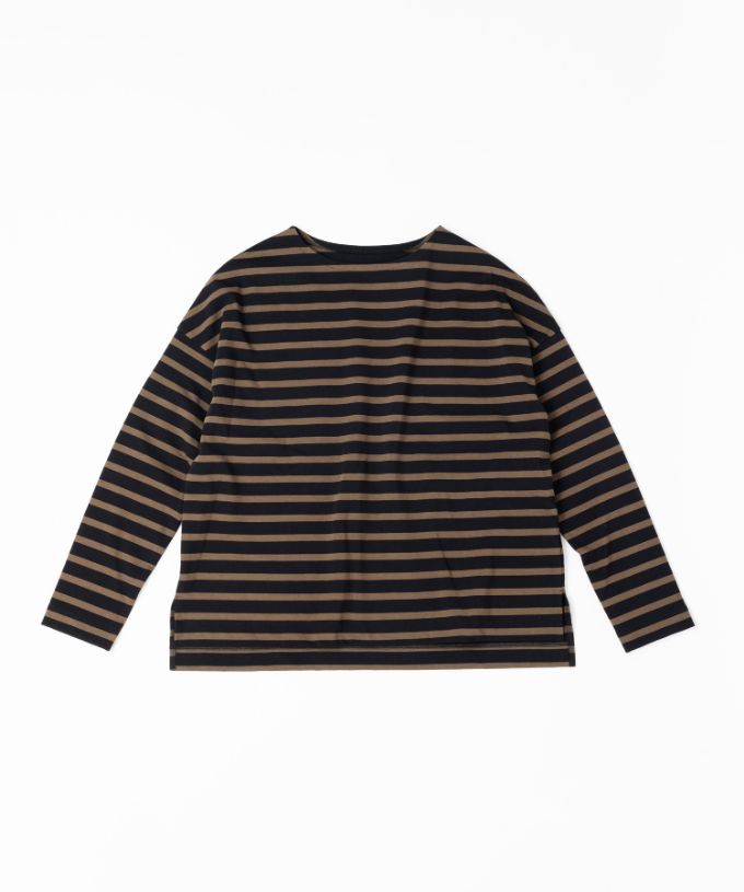 サマンサトップ・E　シンプルなボーダートップス