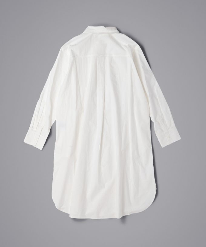 アレックス［haddow］フラップポケットロングシャツ