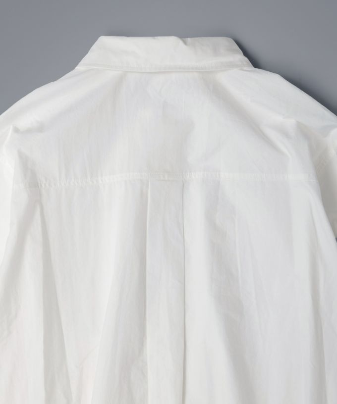 アレックス［haddow］フラップポケットロングシャツ