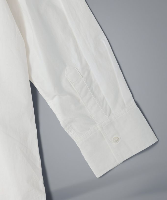 アレックス［haddow］フラップポケットロングシャツ