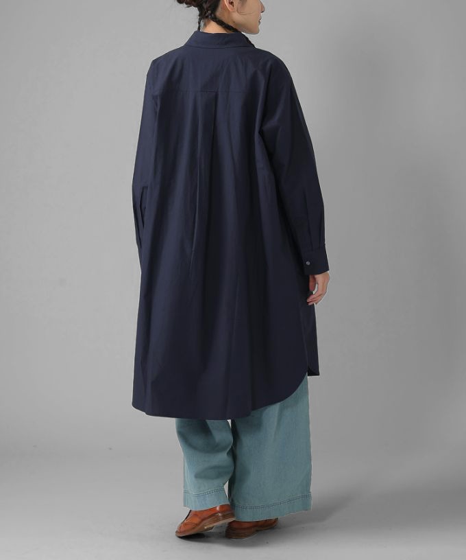 【SALE】アレックス［haddow］フラップポケットロングシャツ