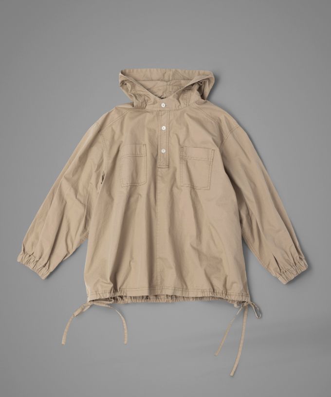 イーサン [haddow] コットンプルオーバーパーカー