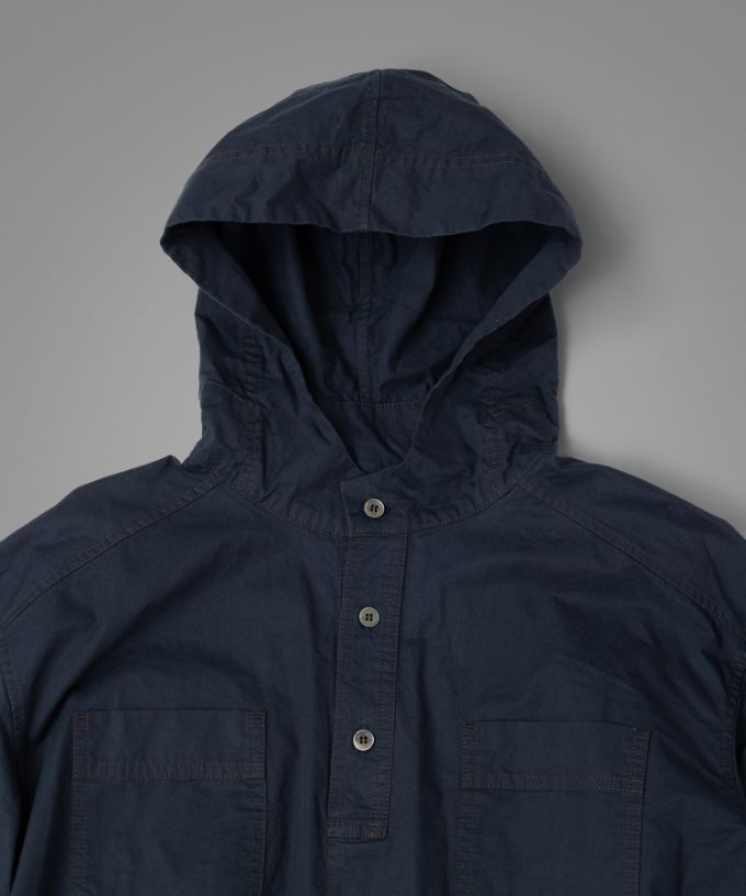 イーサン [haddow] コットンプルオーバーパーカー