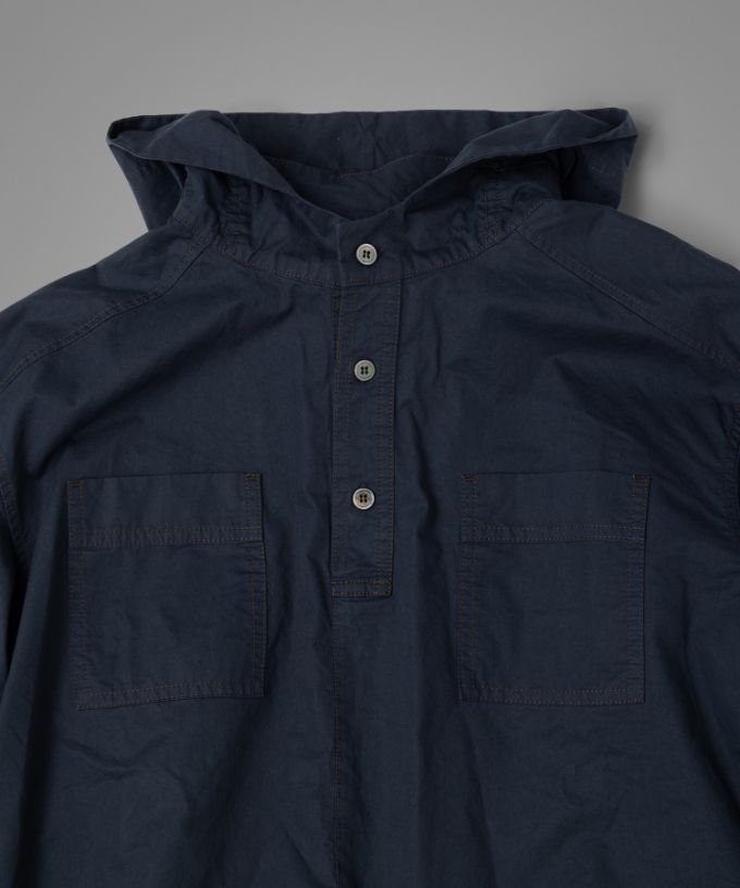 イーサン [haddow] コットンプルオーバーパーカー