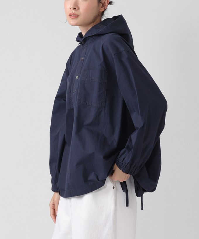 イーサン [haddow] コットンプルオーバーパーカー